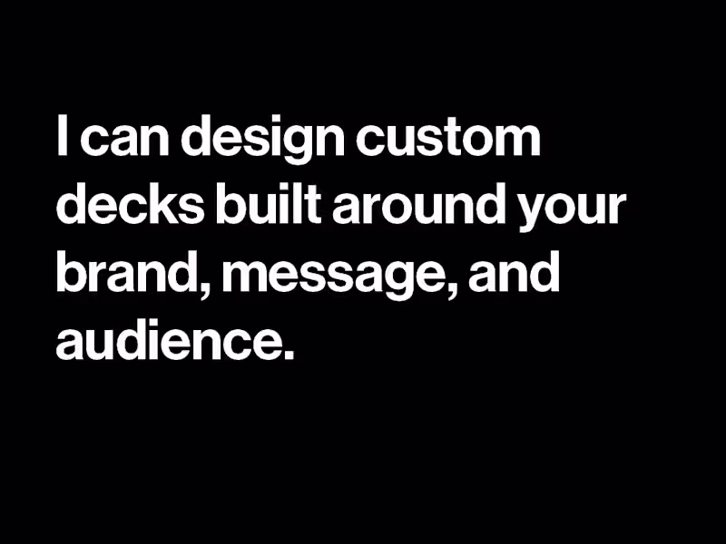 Cover image for Custom Deck Design