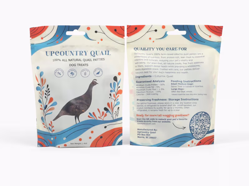 Cover image for Upcountry Quail Packaging