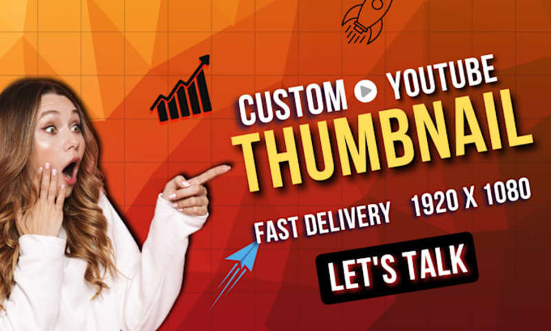 Cover image for I will design high CTR youtube thumbnails for you. 