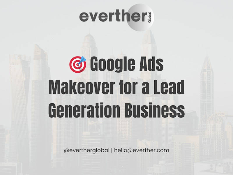 Cover image for Google Ads Lead Generation Campaign for Mortgage Niche