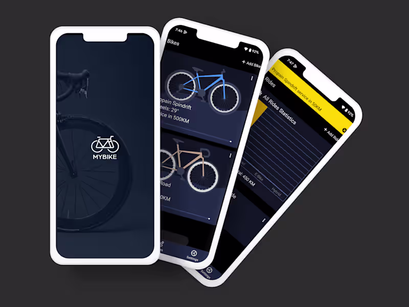 Cover image for MyBike - Cycling Companion