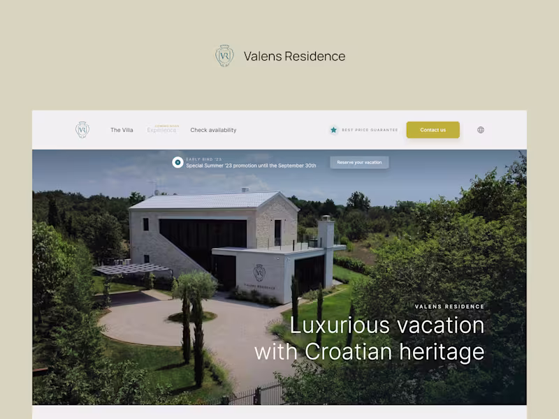 Cover image for Valens Residence