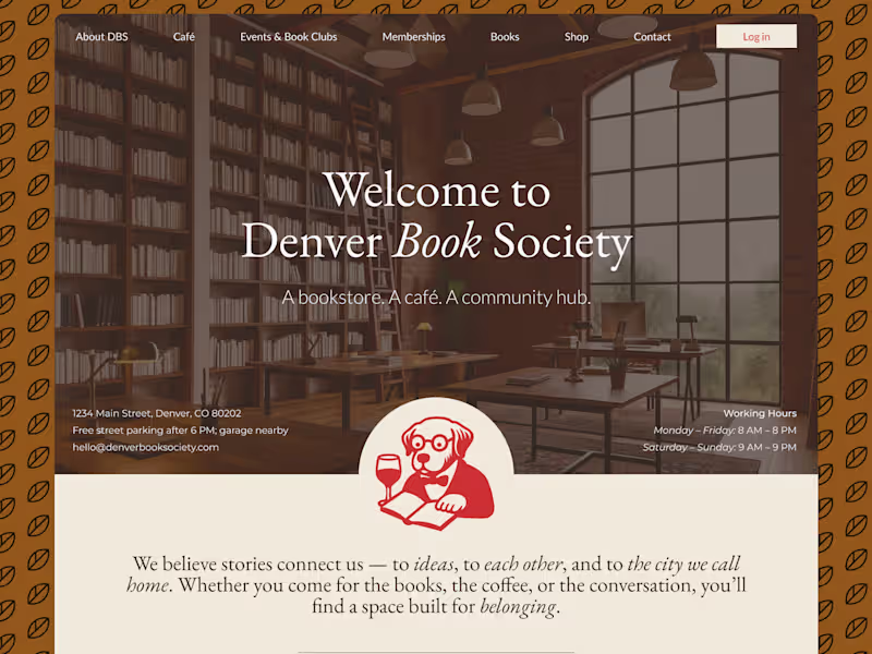 Cover image for Denver Book Society