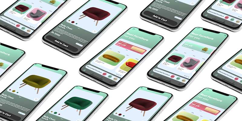 Cover image for furniture UI App Design