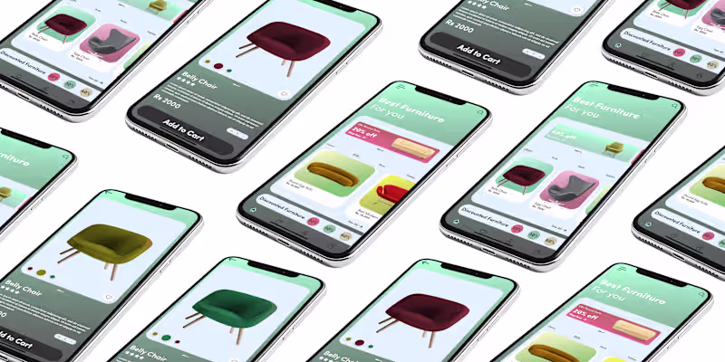 Cover image for furniture UI App Design