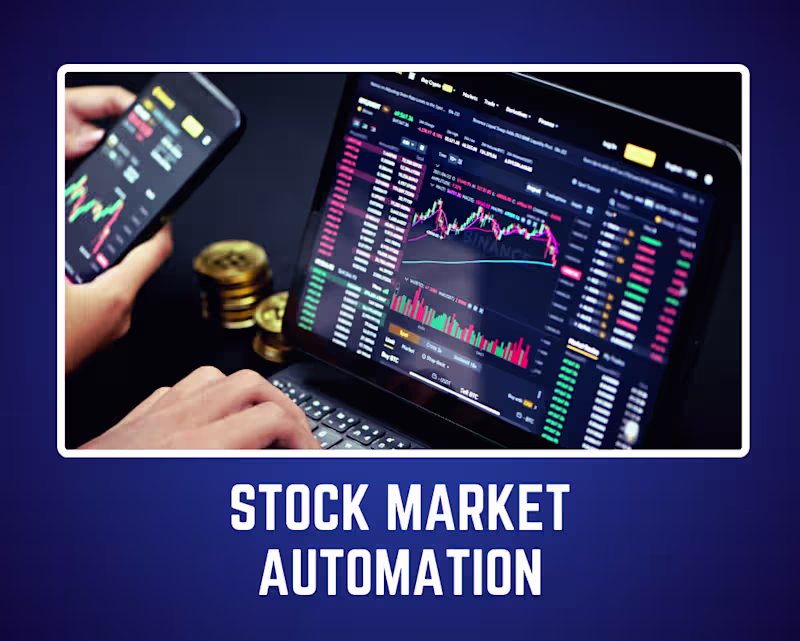Cover image for Stock Market Data Automation Project