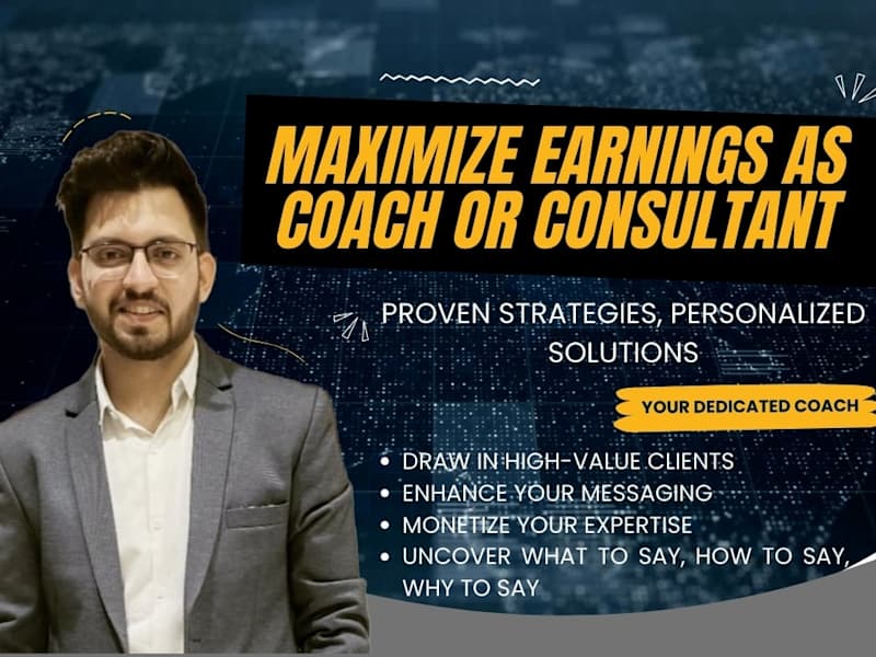 Cover image for I will craft your coaching or consultation business model