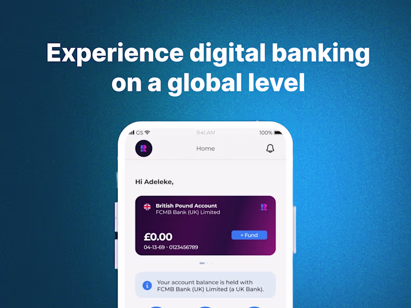Cover image for Digital Banking App - App Development