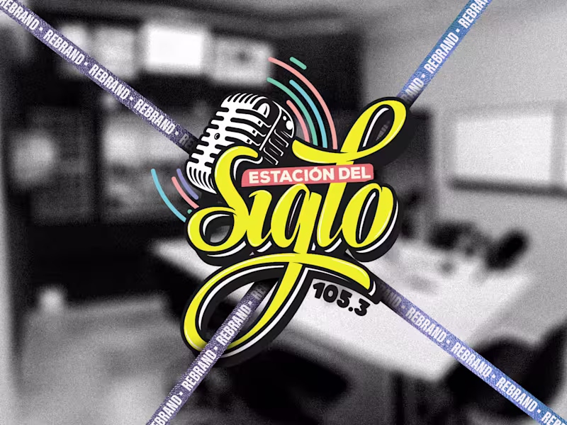 Cover image for REBRAND | "Estación del Siglo" Radio FM