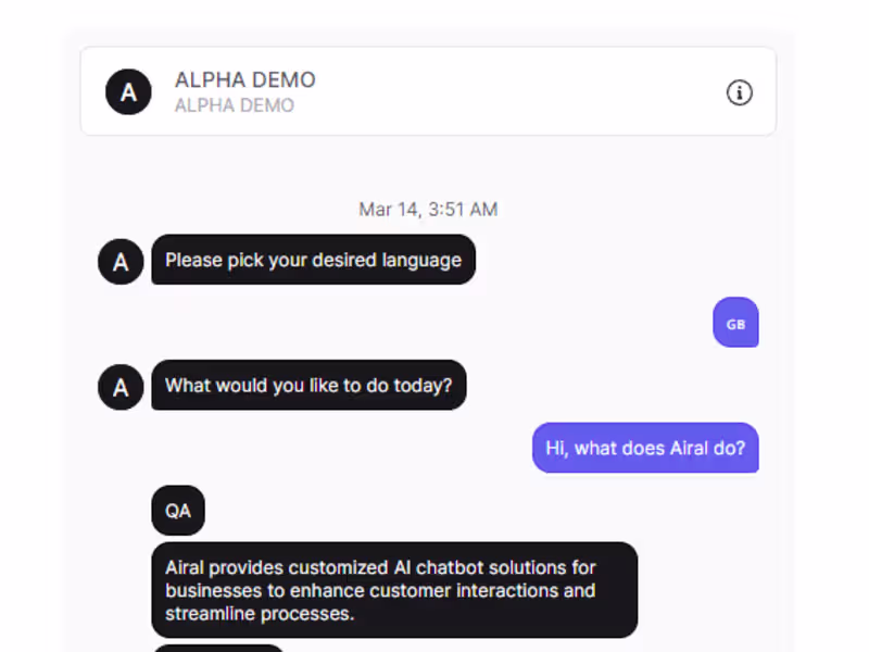 Cover image for Website Chatbot