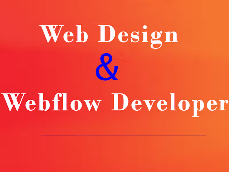 Cover image for Web Design Pro: Top-notch service