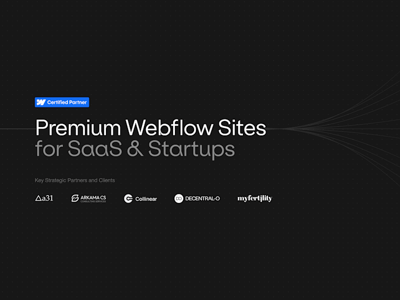 Cover image for Webflow Retainer 