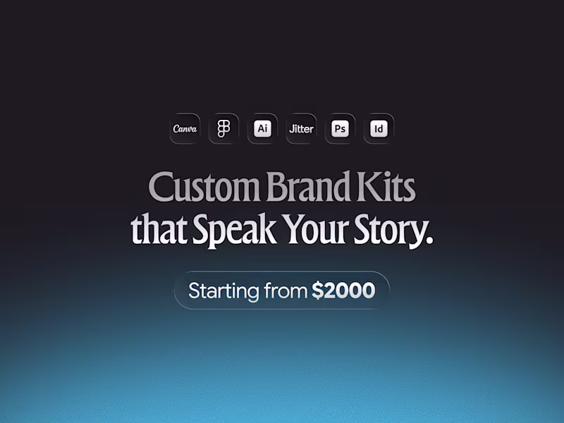 Cover image for From Logo to Legacy: Custom Brand Kits that Speak Your Story