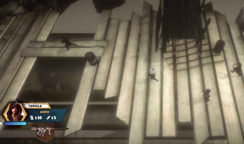 Cover image for I worked on Sand Bullet (Unity 3D) a top-down shooter indie ...