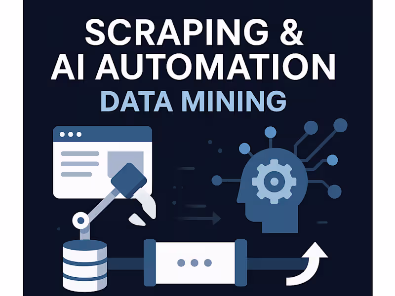 Cover image for Automation / Web Scraping / ETL Pipelines