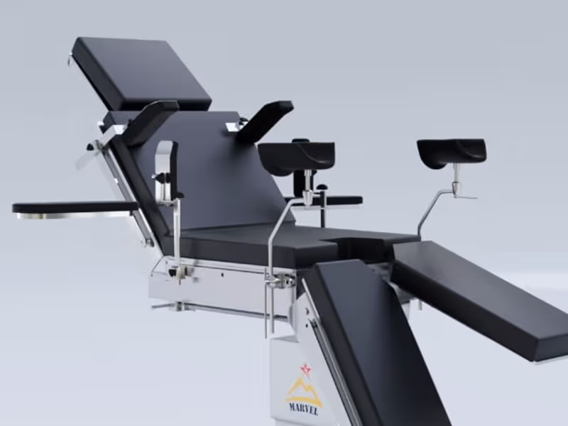 Cover image for Full-scale medical operation table 3D modeling, design, CAD, CAM