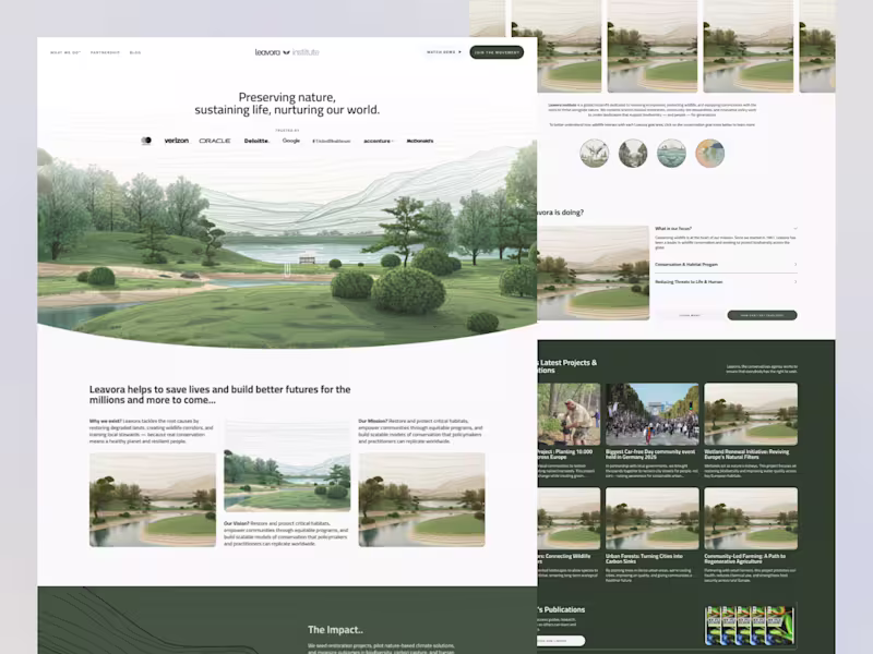 Cover image for Leavora - Conservatives (Landing Page)