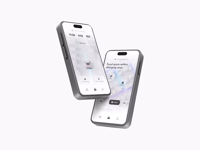 Cover image for I designed an automotive app concept that turns charging sto...