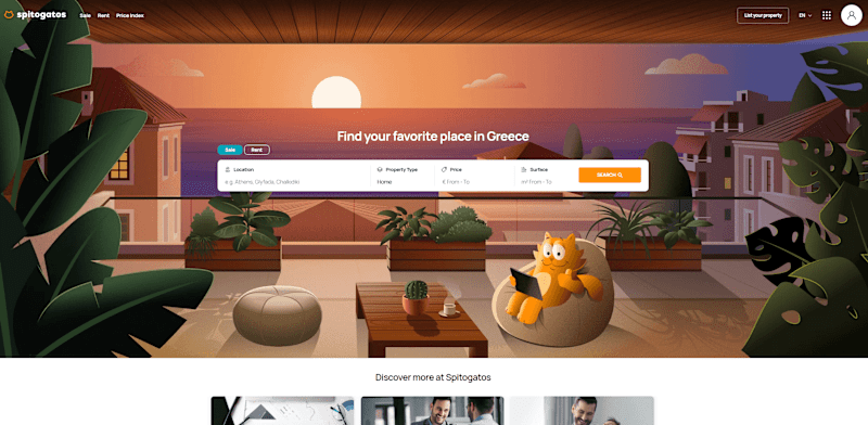 Cover image for Spitogatos – Real Estate Platform