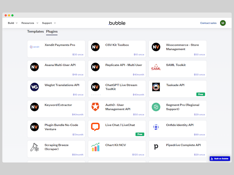 Cover image for Bubble.io Plugins