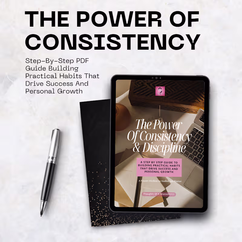 Cover image for Just launched my new PDF Guide, The Power Of Consistency & D...