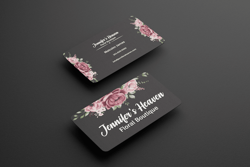 Cover image for Business Card Redesign for Jennifer's Heaven