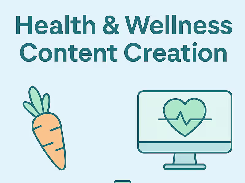 Cover image for Health & Wellness Content, Evidence-Based & SEO Optimized
