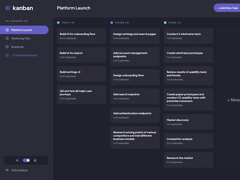 Cover image for Kanban Project and Task Management Tool
