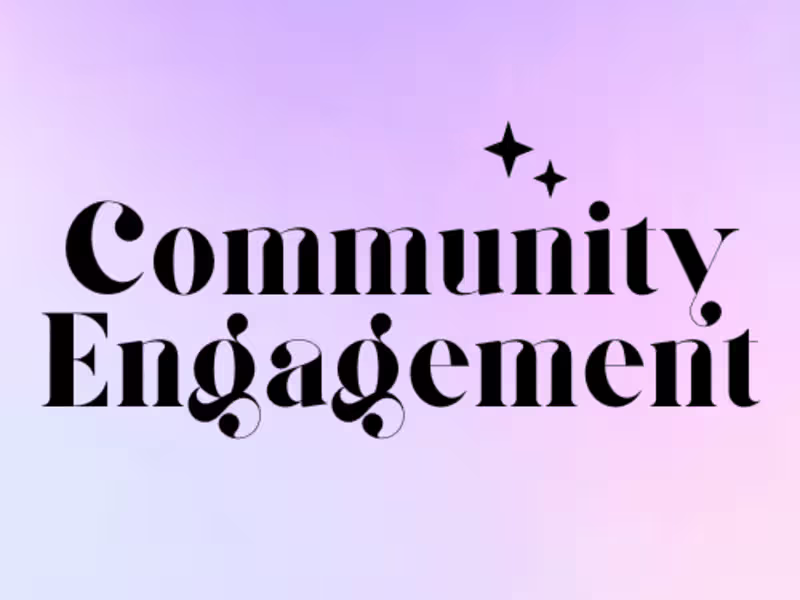 Cover image for Community Engagement