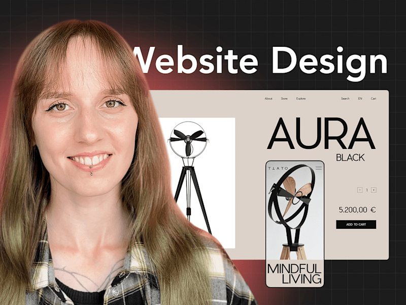 Cover image for Website UX/UI Design