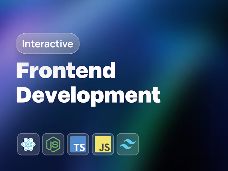 Cover image for Frontend Application Development
