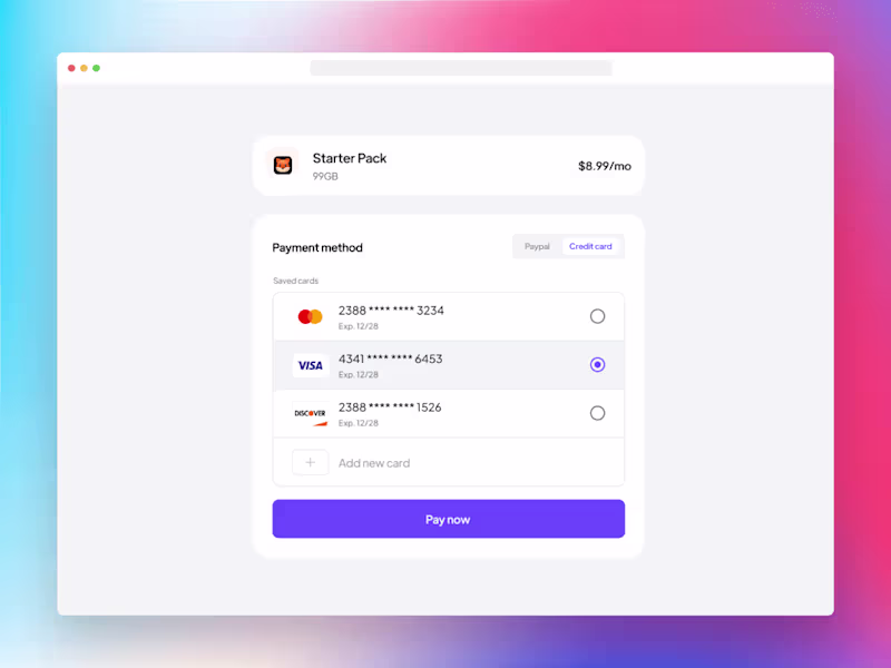Cover image for My UI Concepts﻿