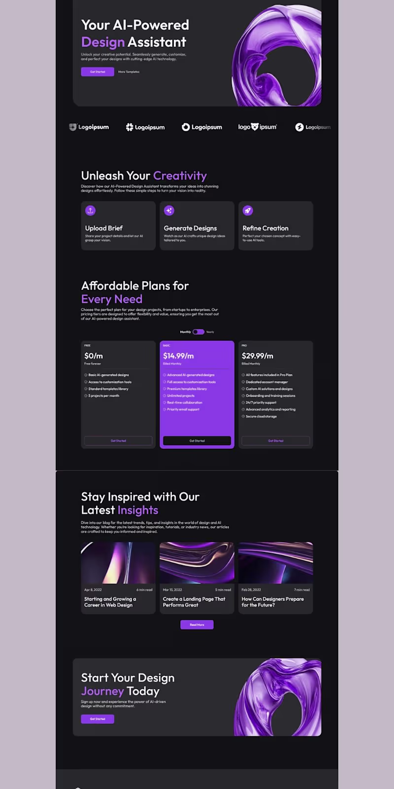 Cover image for AI website