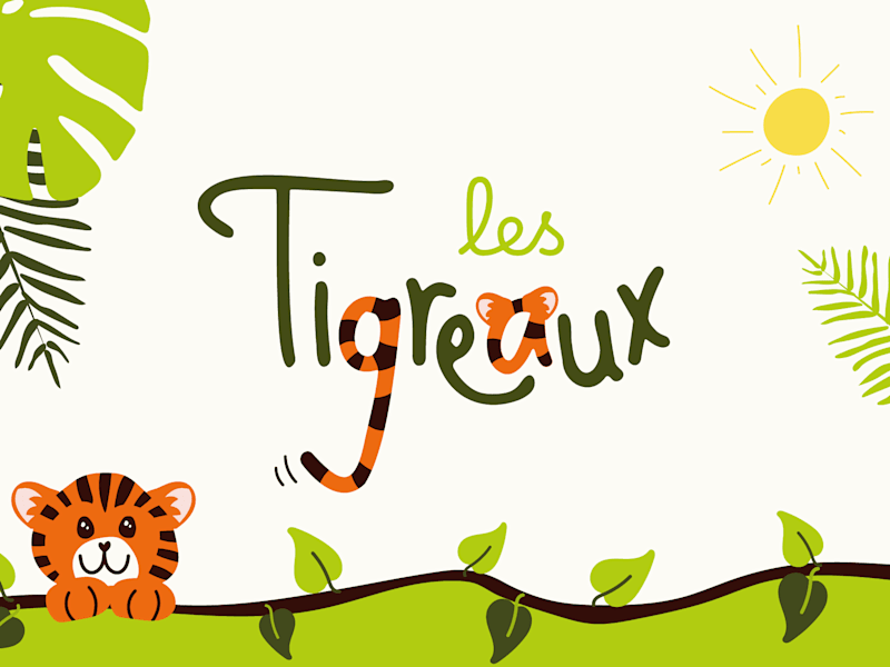 Cover image for Les Tigreaux: a kindergarten brand