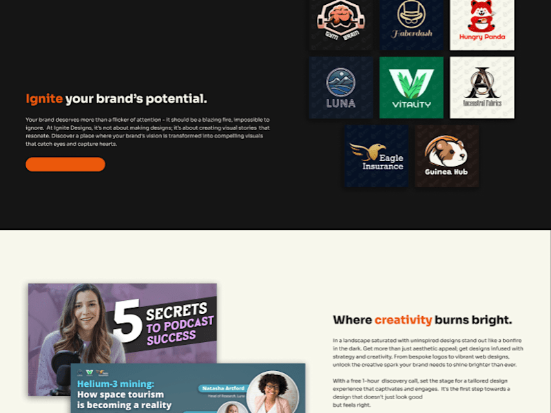 Cover image for full-service web design and development for your brand