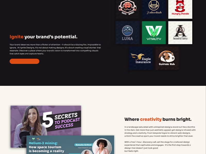 Cover image for full-service web design and development for your brand