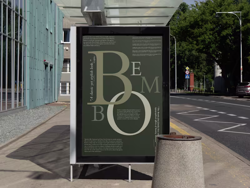 Cover image for Bembo