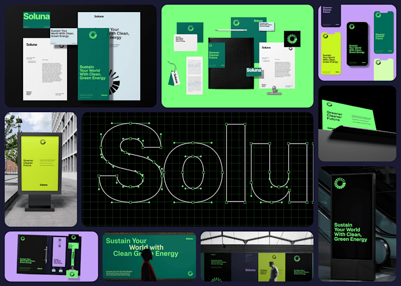 Cover image for Soluna Brand Identity :: Behance