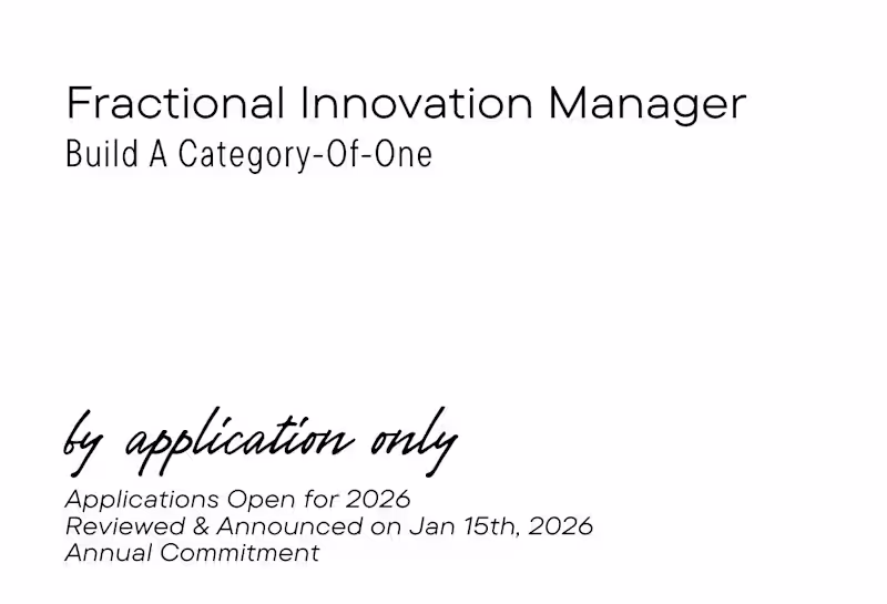 Cover image for Don’t let someone else bring your idea to market.