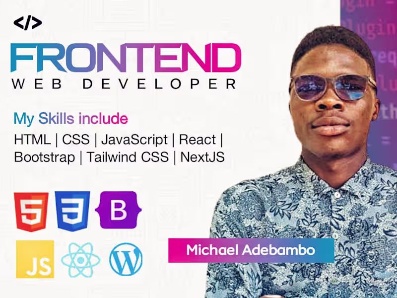 Cover image for Landing page development