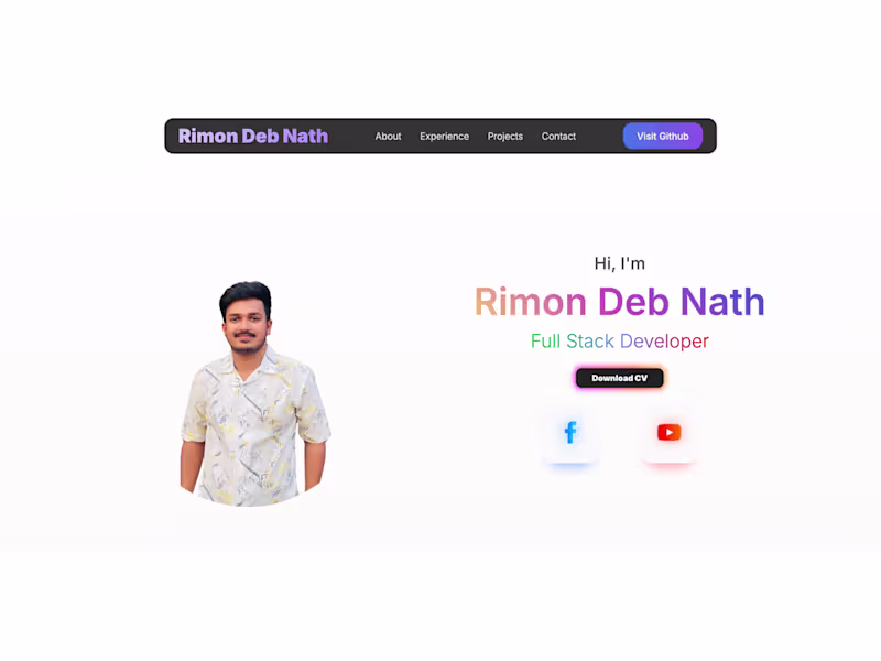 Cover image for Modern Static Website with React & Tailwind CSS
