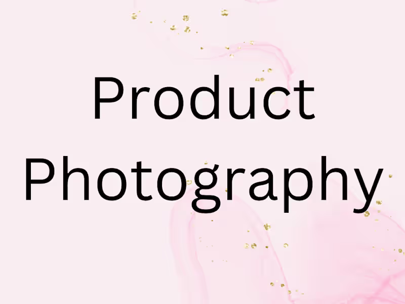 Cover image for Product Photography📸