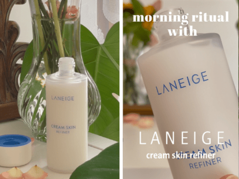 Cover image for Morning rituals with Laneige