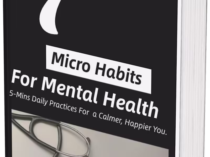 Cover image for 7 Micro Habits for Mental Health
