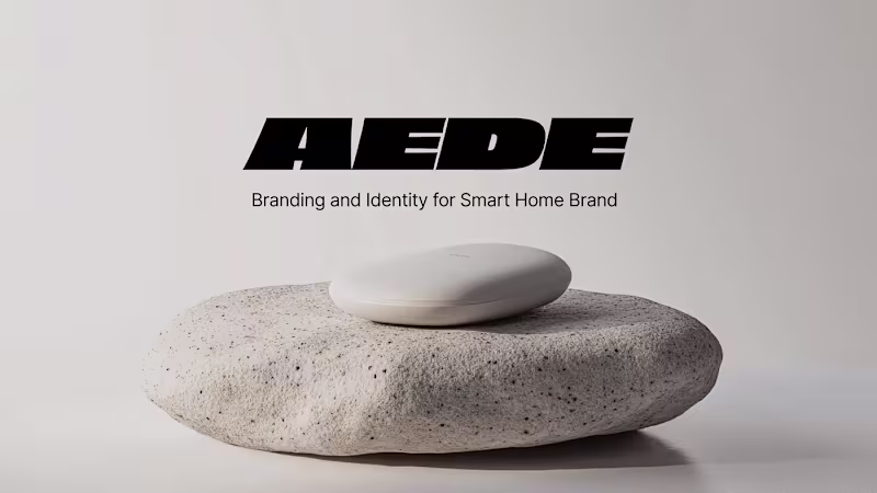 Cover image for AEDE – Brand and Visual Identity 