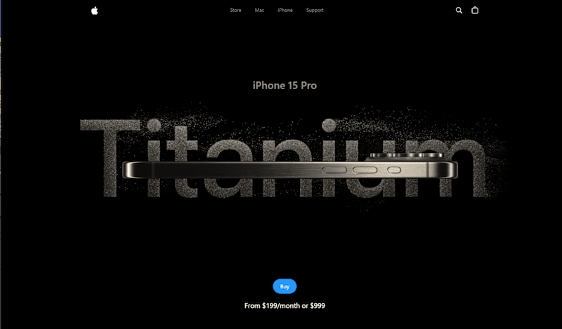 Cover image for iPhone Landing Page Clone