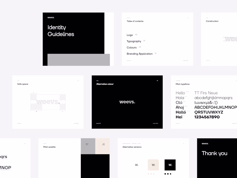 Cover image for Weevs – Brand & Landing Design