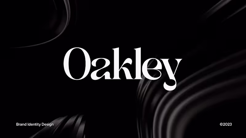 Cover image for Oakley Brand Identity Design