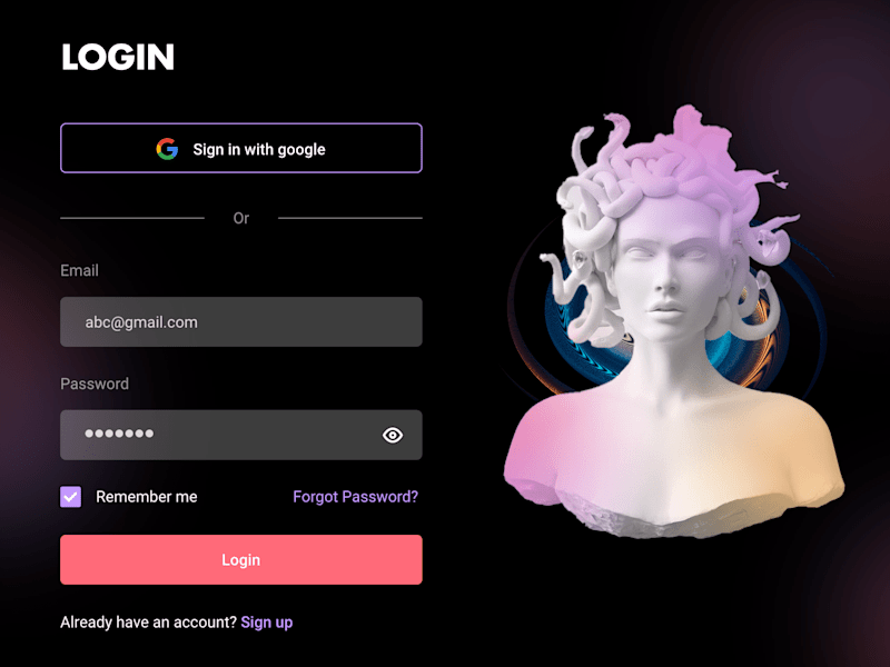 Cover image for 3D Login Screen
