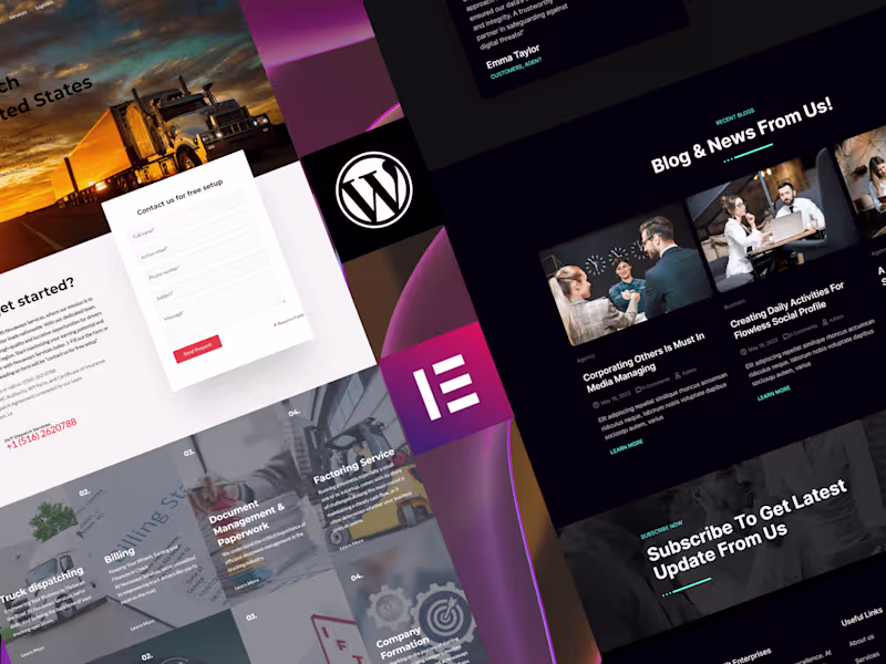 Cover image for WordPress Website Development